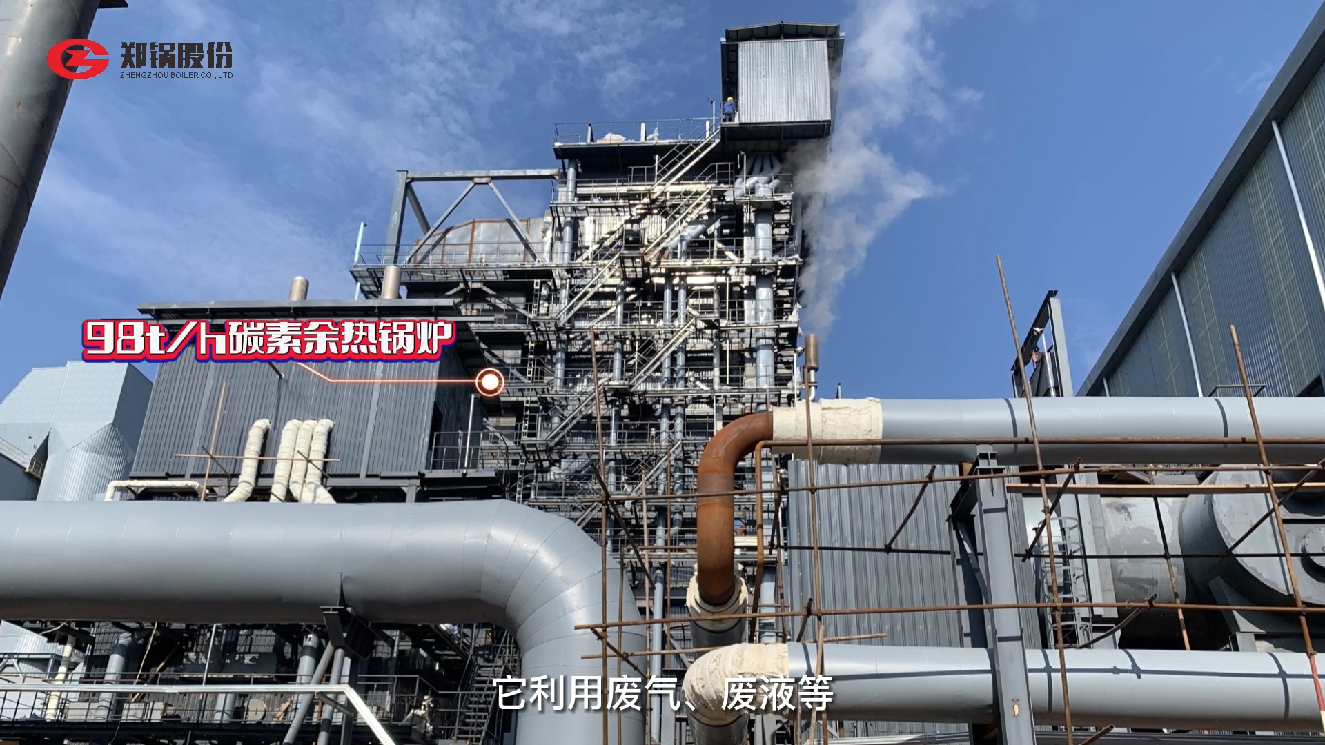 环球国际余热发电锅炉应用