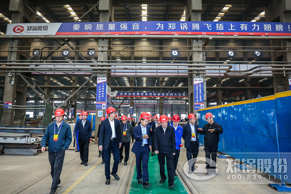 郑州市人大常委会主任白红战带队视察环球国际股份