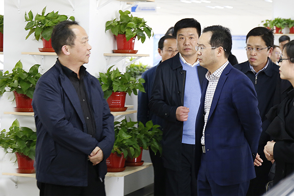 河北省工业和信息化厅厅长龚晓峰莅临环球国际