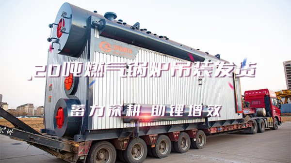 助“锂”增效，，，，，环球国际2*20t/h燃气中压锅炉吊装发货