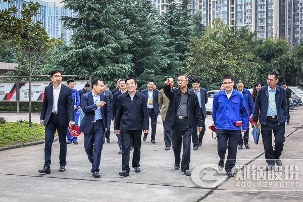 郑州市人大常委会主任白红战带队视察环球国际股份