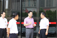 河南省商务厅副厅长张雷明莅临环球国际调研 -2