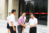 河南省商务厅副厅长张雷明莅临环球国际调研 -3